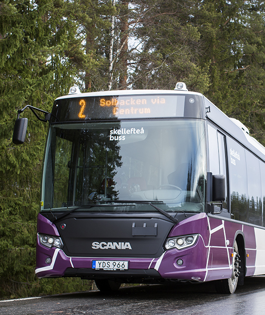 Skelleftebuss nya bussar